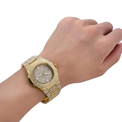 Луксозен златен часовник | LUXURIA